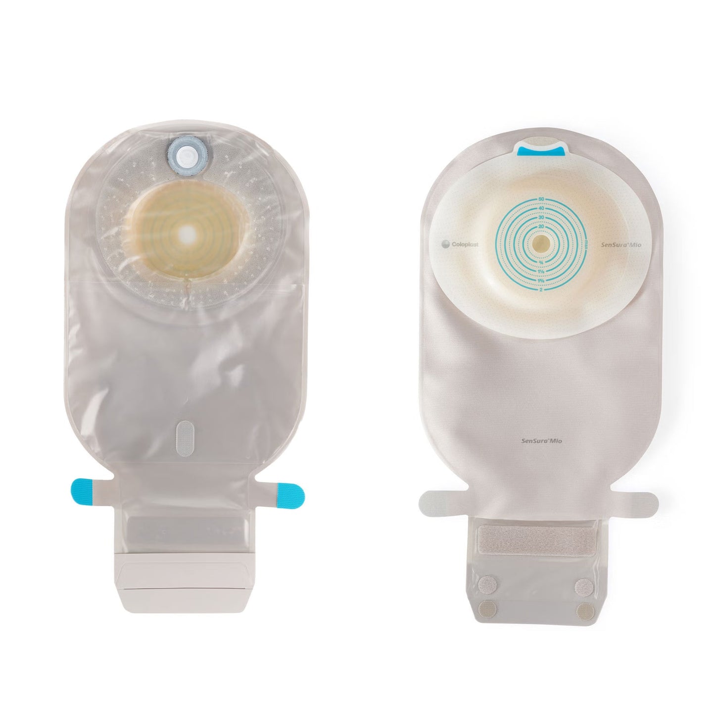 SenSura® Mio Convex 1-Piece Transparent Ostomy Pouch, Stomas