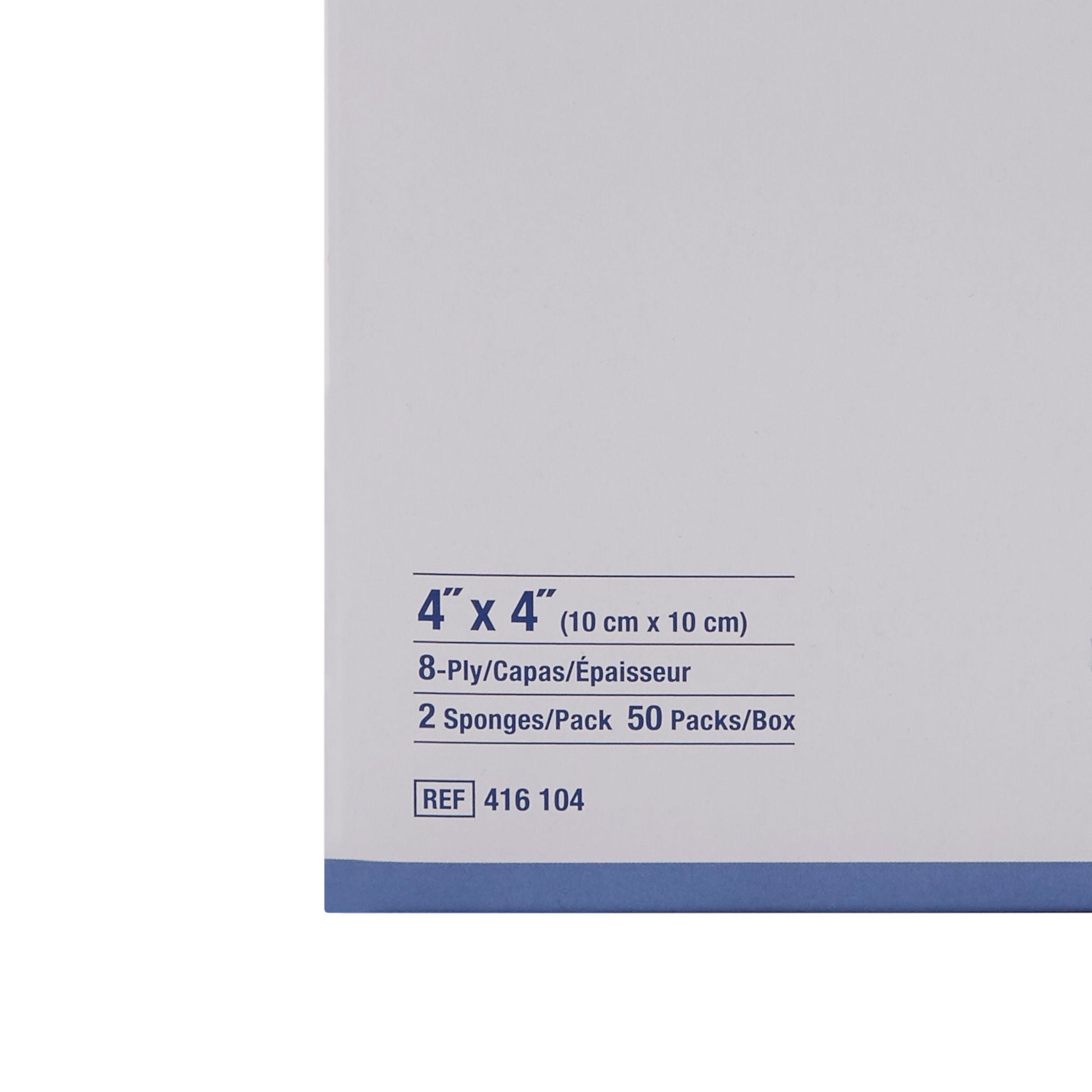 Econolux® Sterile Gauze Sponge, Eight-Ply