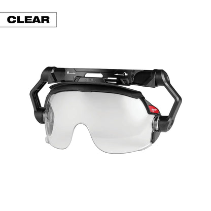 Milwaukee BOLT Gasketed Eye Visor - Clear Dual Coat Lens (Compatible with BOLT Safety Helmets & BOLT Hard Hats) 48-73-1412