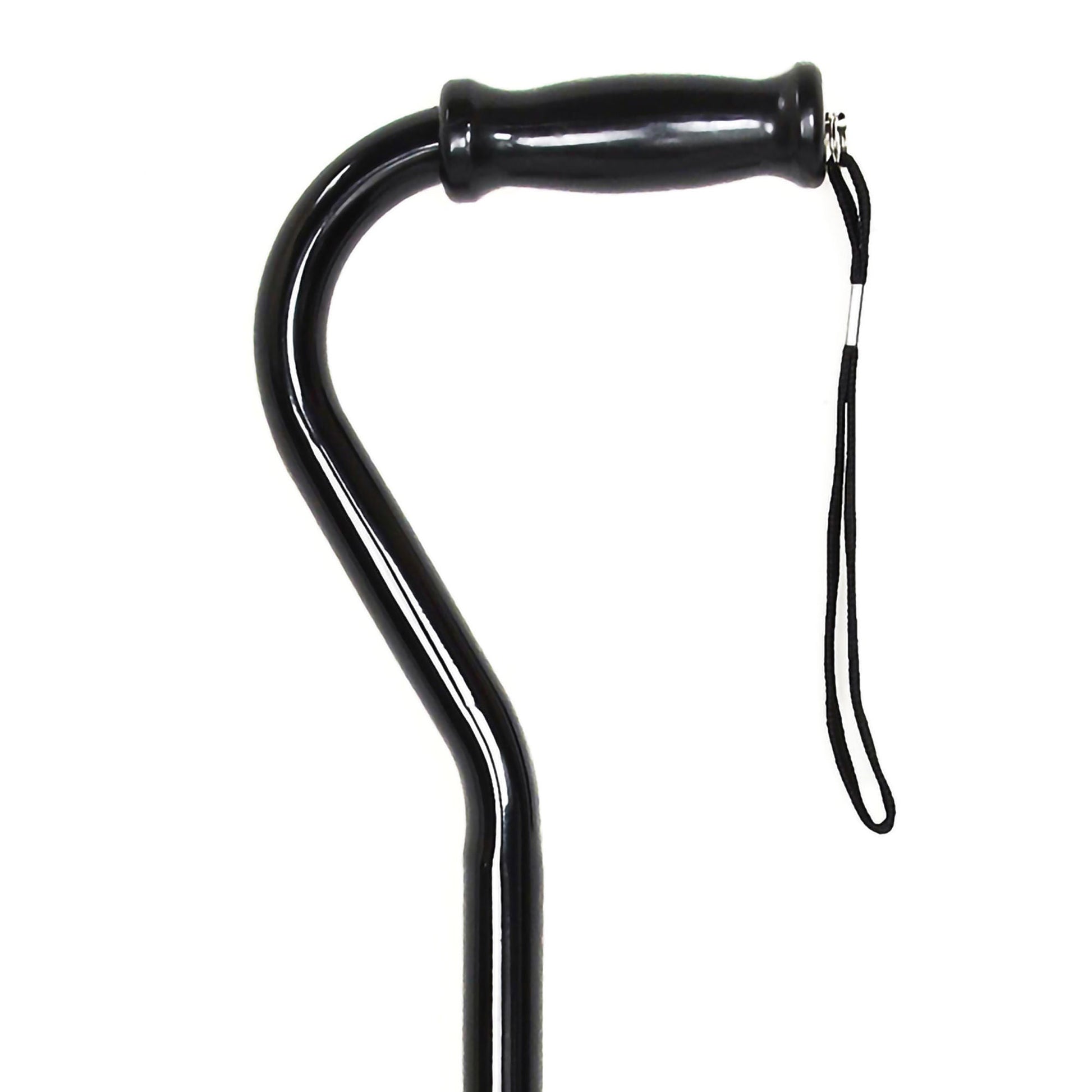 McKesson Steel Offset Cane, 29¾ – 37¾ Inch Height