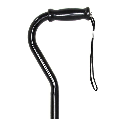 McKesson Steel Offset Cane, 29¾ – 37¾ Inch Height