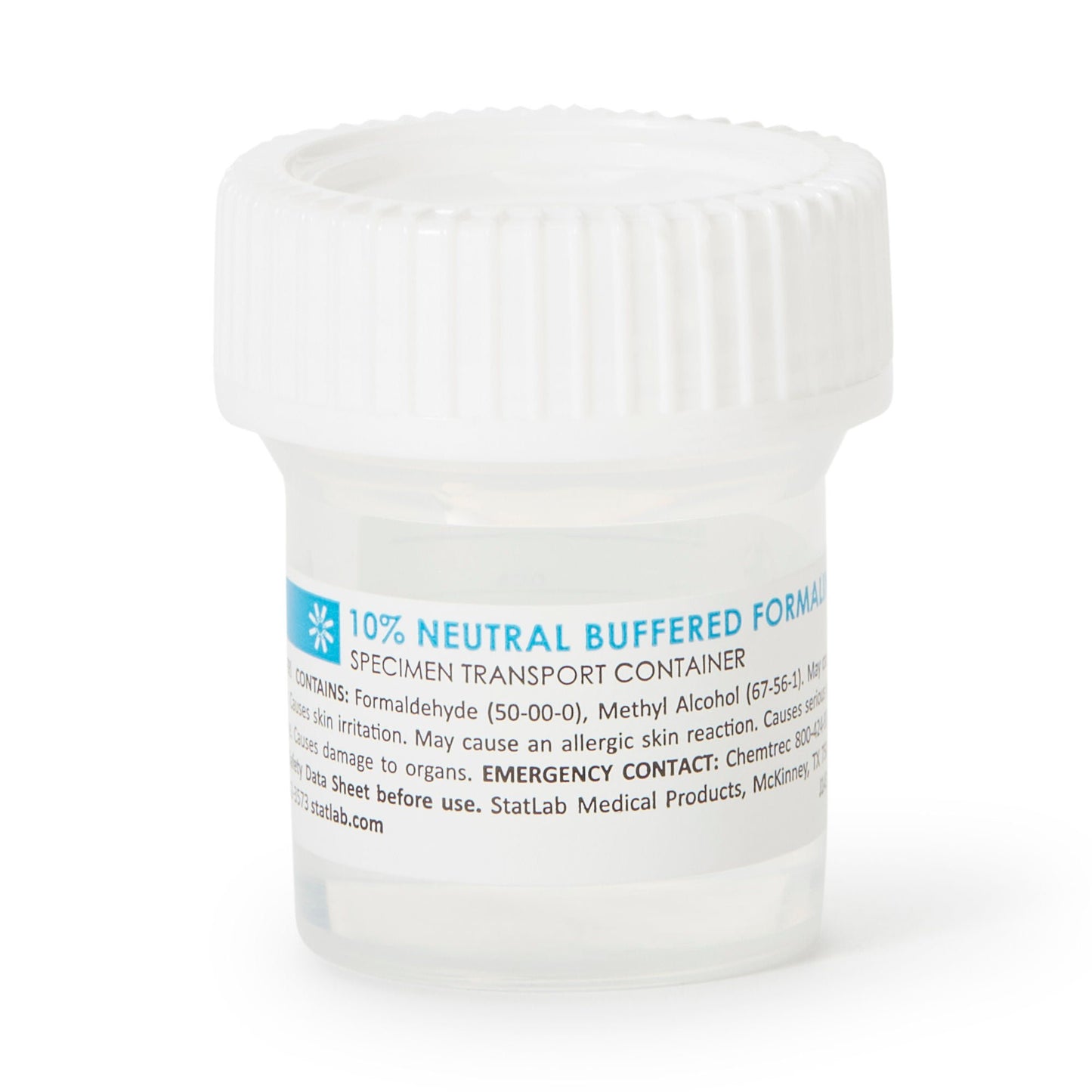 StatClick™ Prefilled Formalin Container, Fill in 20 mL