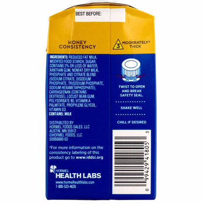 Thick & Easy® Dairy Honey Consistency Milk Thickened Beverage, Carton