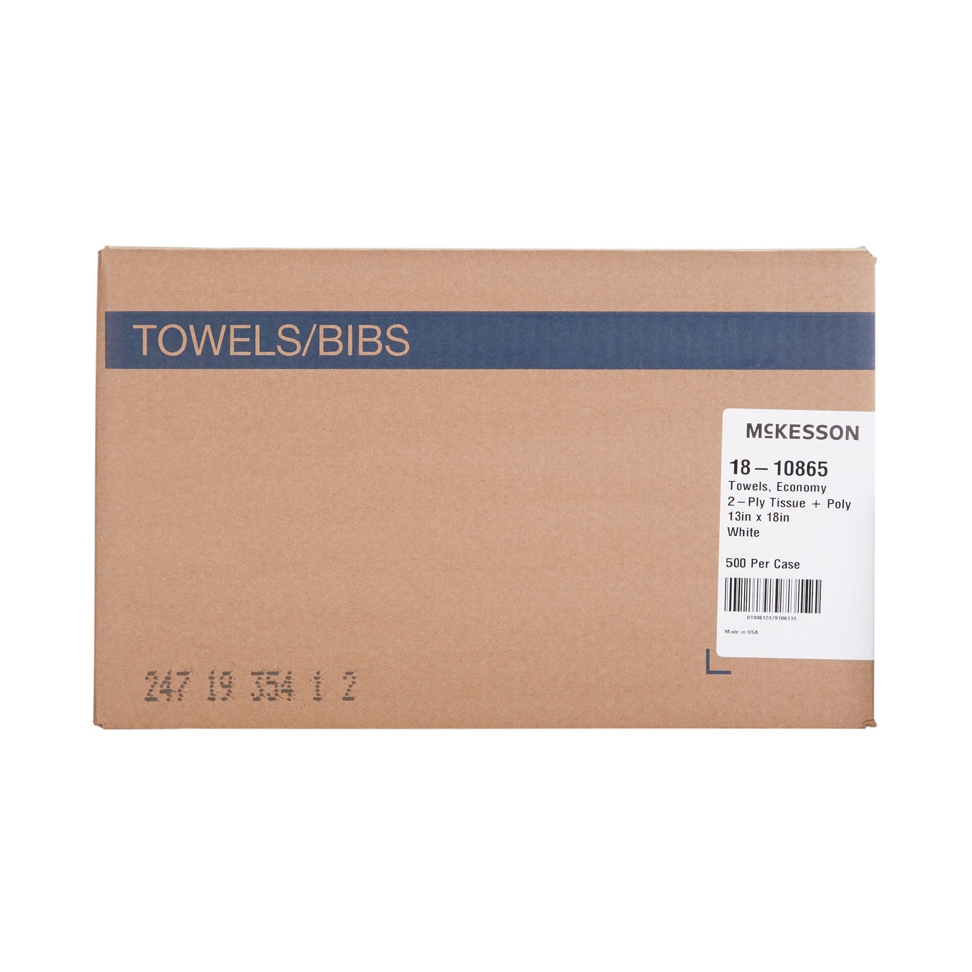 McKesson Nonsterile White Procedure Towel