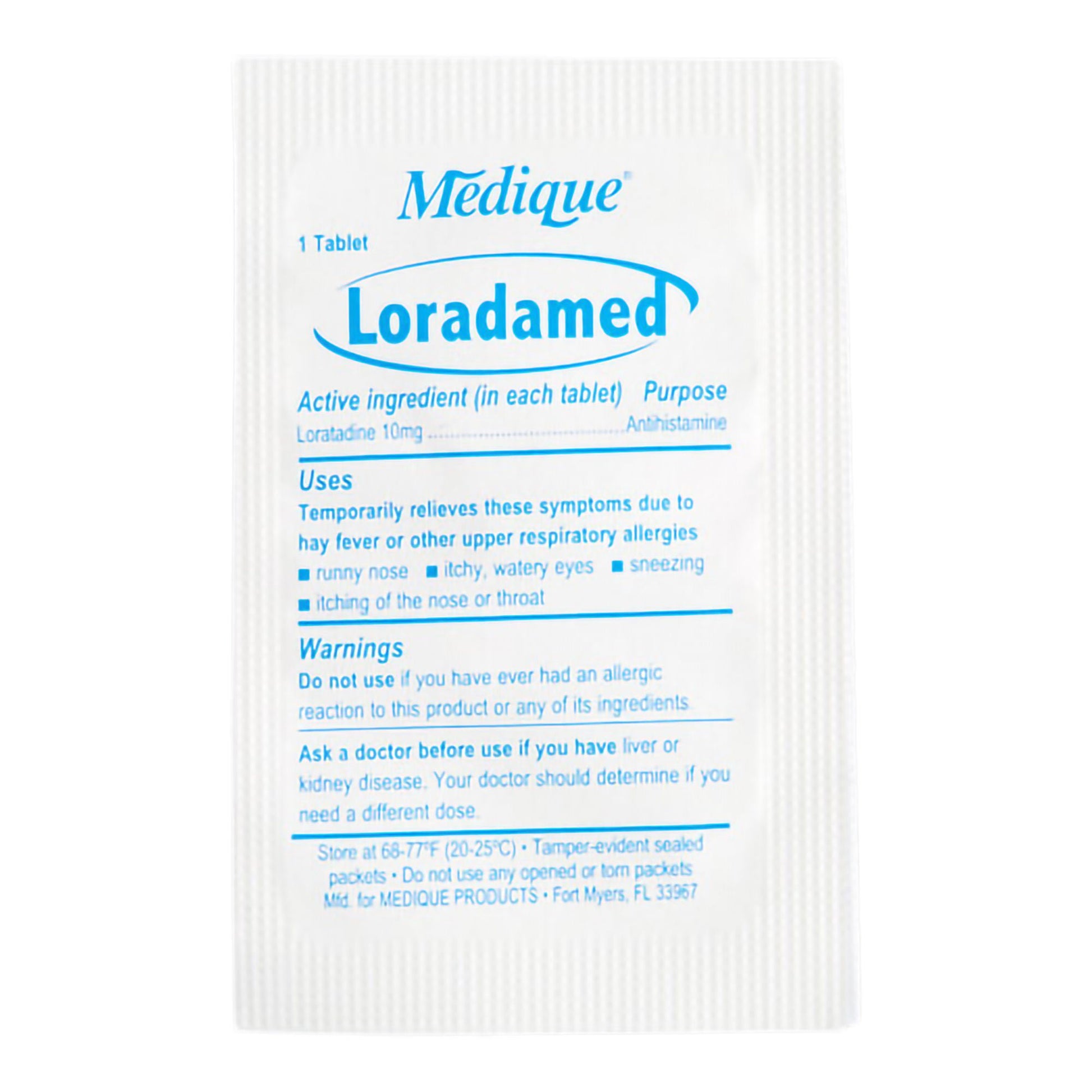 Loradamed Loratadine Allergy Relief
