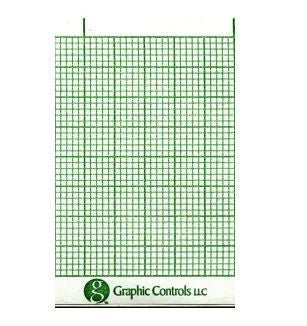 Physio-Control Recording Chart Paper Roll Green Grid