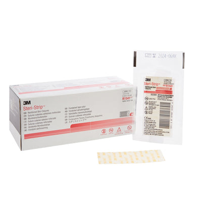 3M Steri-Strip Skin Closure Strips, Reinforced Strip, White