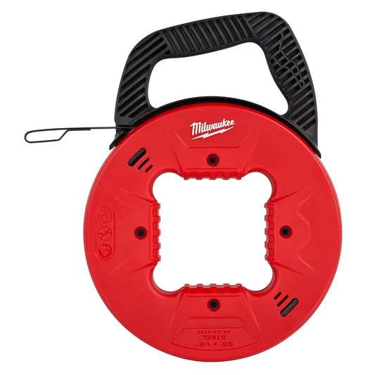 Milwaukee 50' 1/8" Steel Fish Tape 48-22-4172