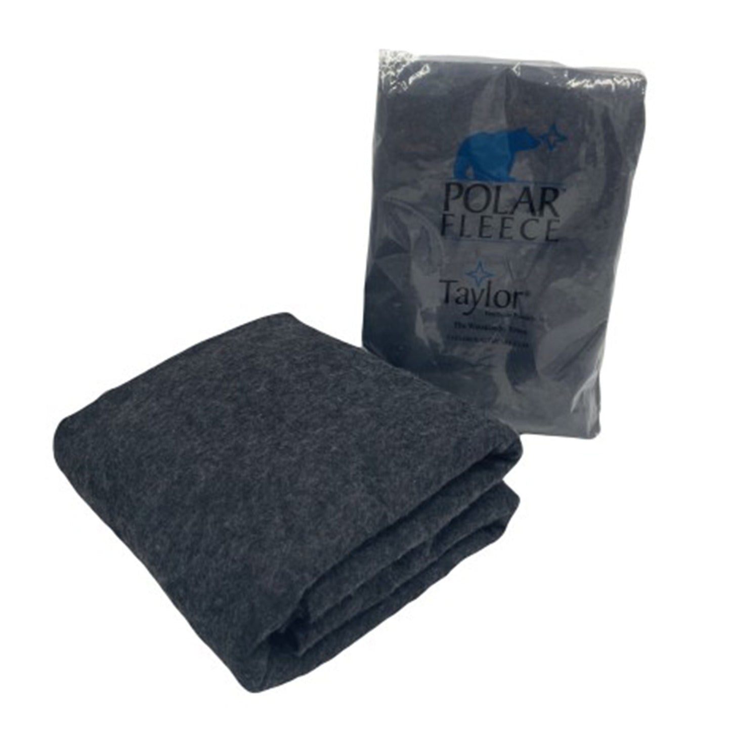 First Comfort Fleece Thermal Blanket, Gray