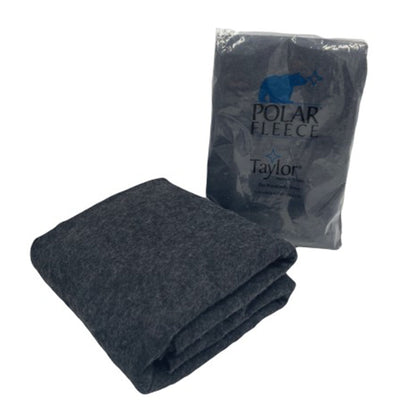 First Comfort Fleece Thermal Blanket, Gray