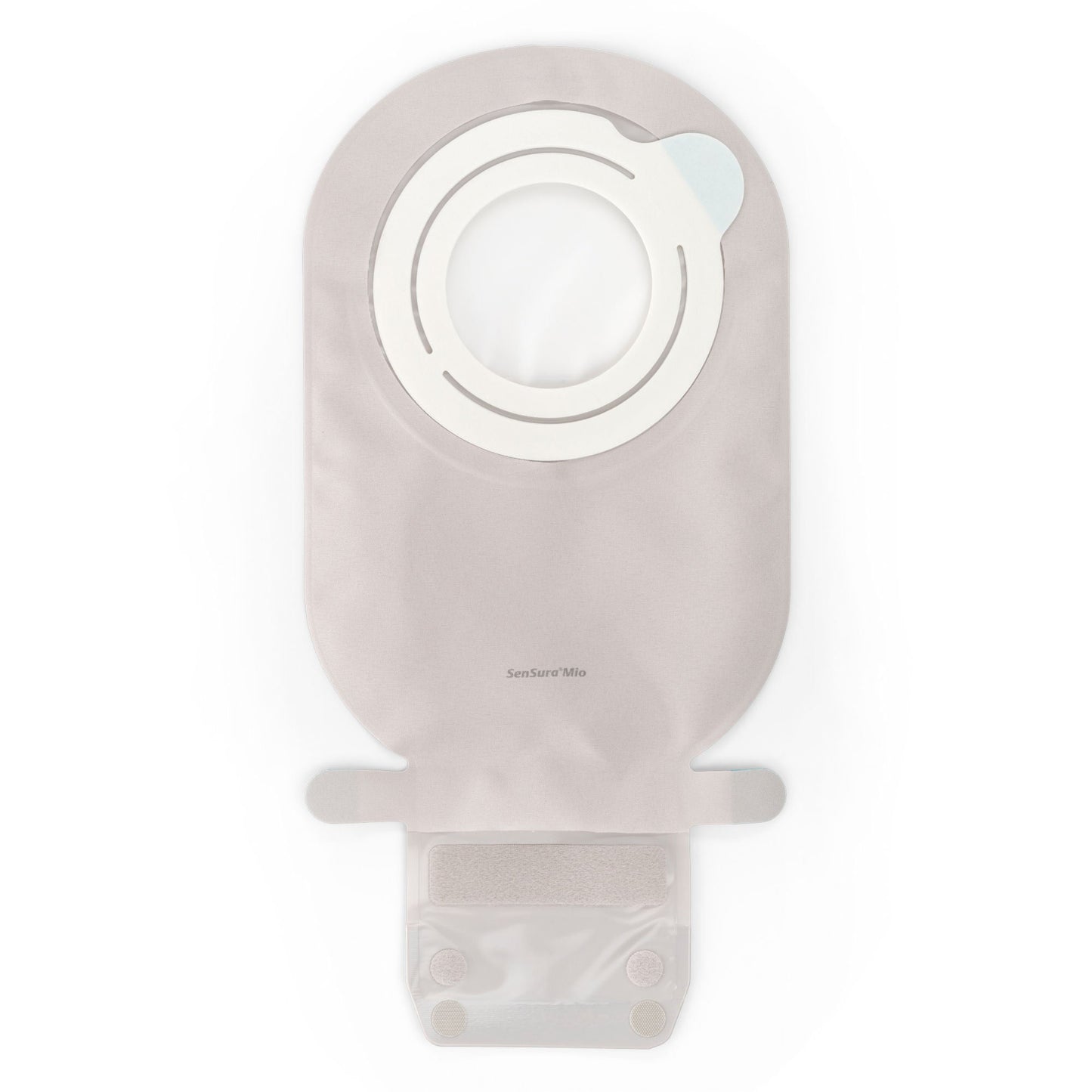 SenSura® Mio Flex 2-Piece Transparent Ostomy Pouch, Red Match