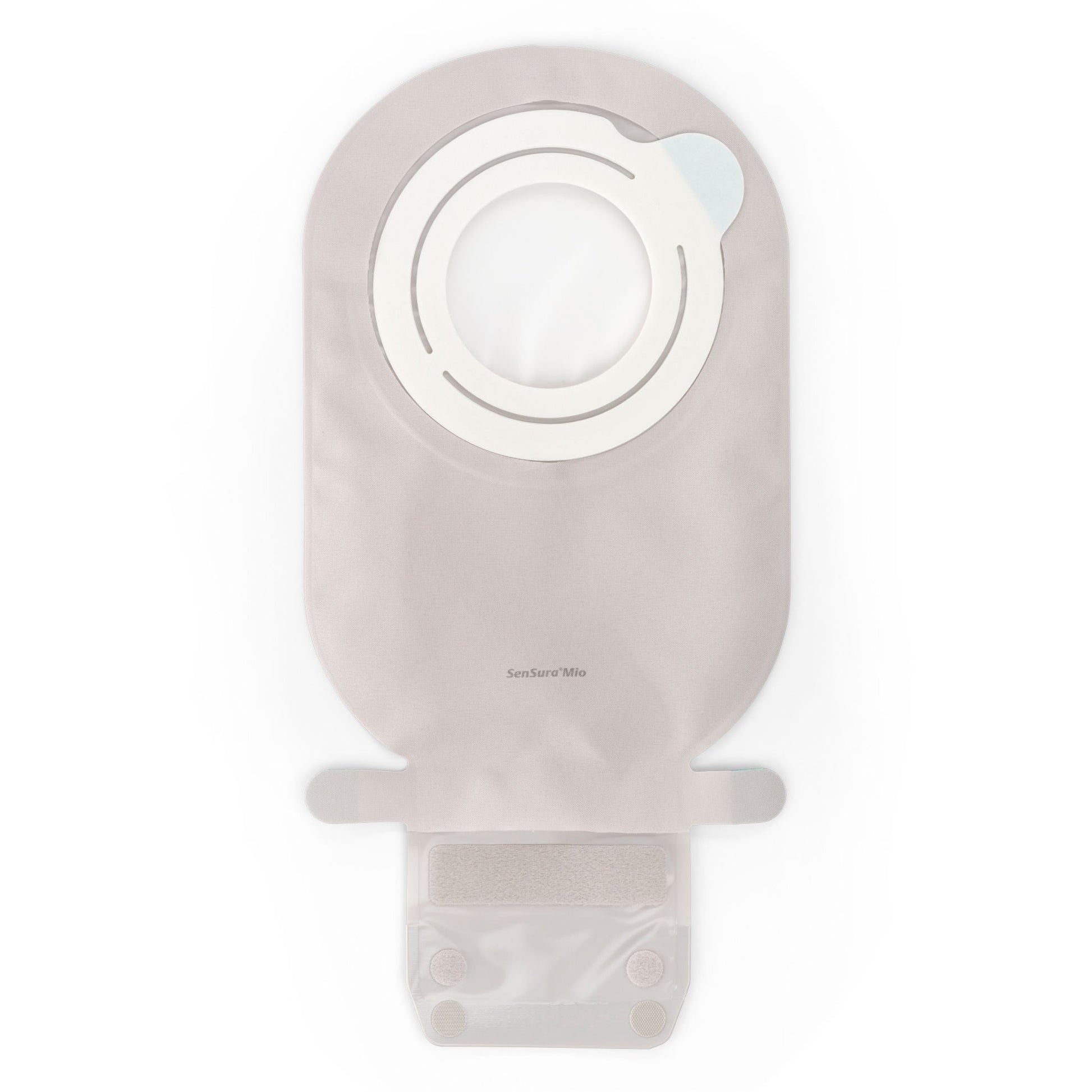 SenSura® Mio Flex 2-Piece Transparent Ostomy Pouch, Red Match