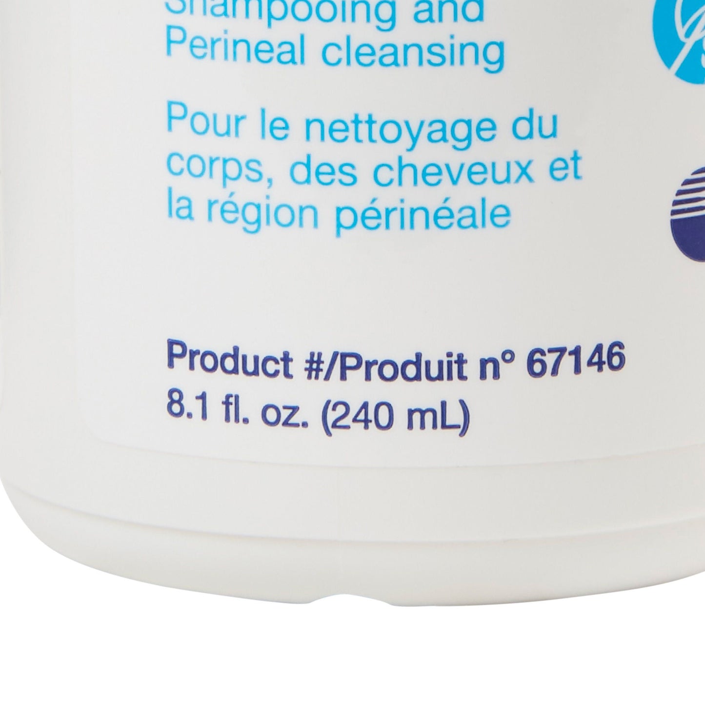 Bedside-Care® Foam Cleanser, Unscented, Shampoo and Body Wash, bottle