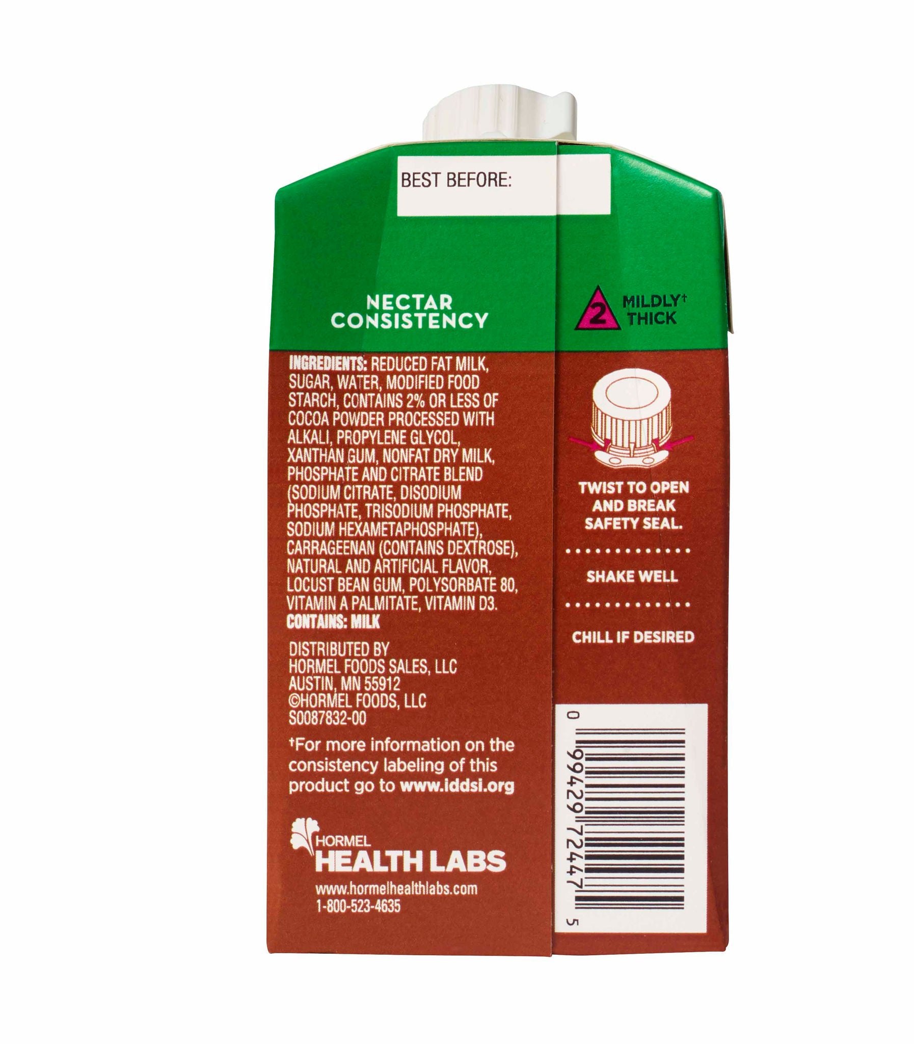 Thick & Easy® Dairy Nectar Consistency Chocolate Milk Thickened Beverage