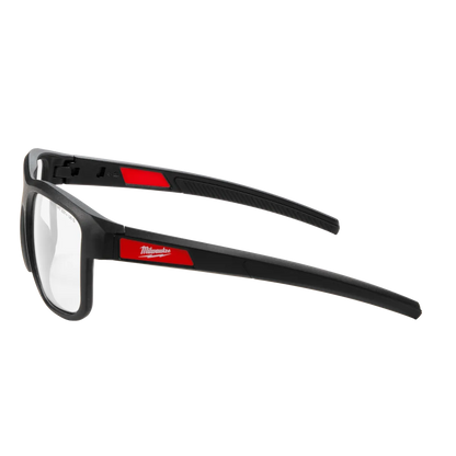 Milwaukee Full Frame Safety Glasses with Removable Side Shields – Clear Anti-Scratch Lenses 48-73-2515