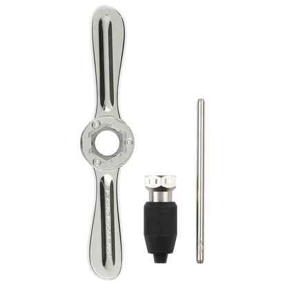 Milwaukee HEX-LOK 2-in-1 Tap and Die Threading Handle & Tap Collet 49-57-5003 | 2-Piece, Metal