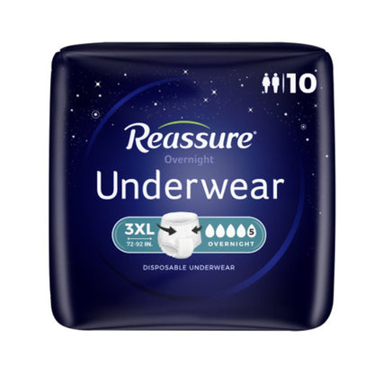 Reassure® Premium Cotton Pad, Moderate, Long