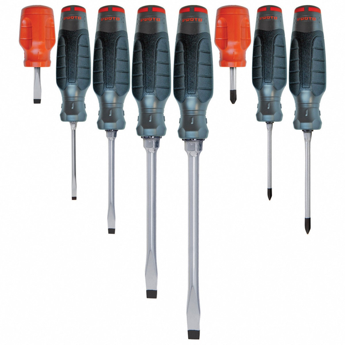 Proto DURATEK™ Combination Screwdriver Set (8 pc.) J1208SCPF