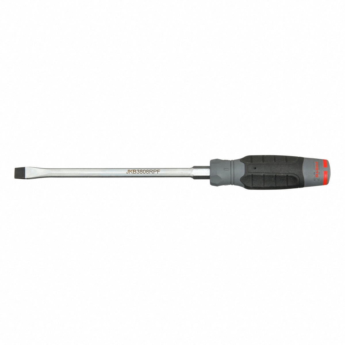 Proto 3/8 in. x 8 in. DURATEK™ Performance Grip Keystone Round Screwdriver JKB3808RPF