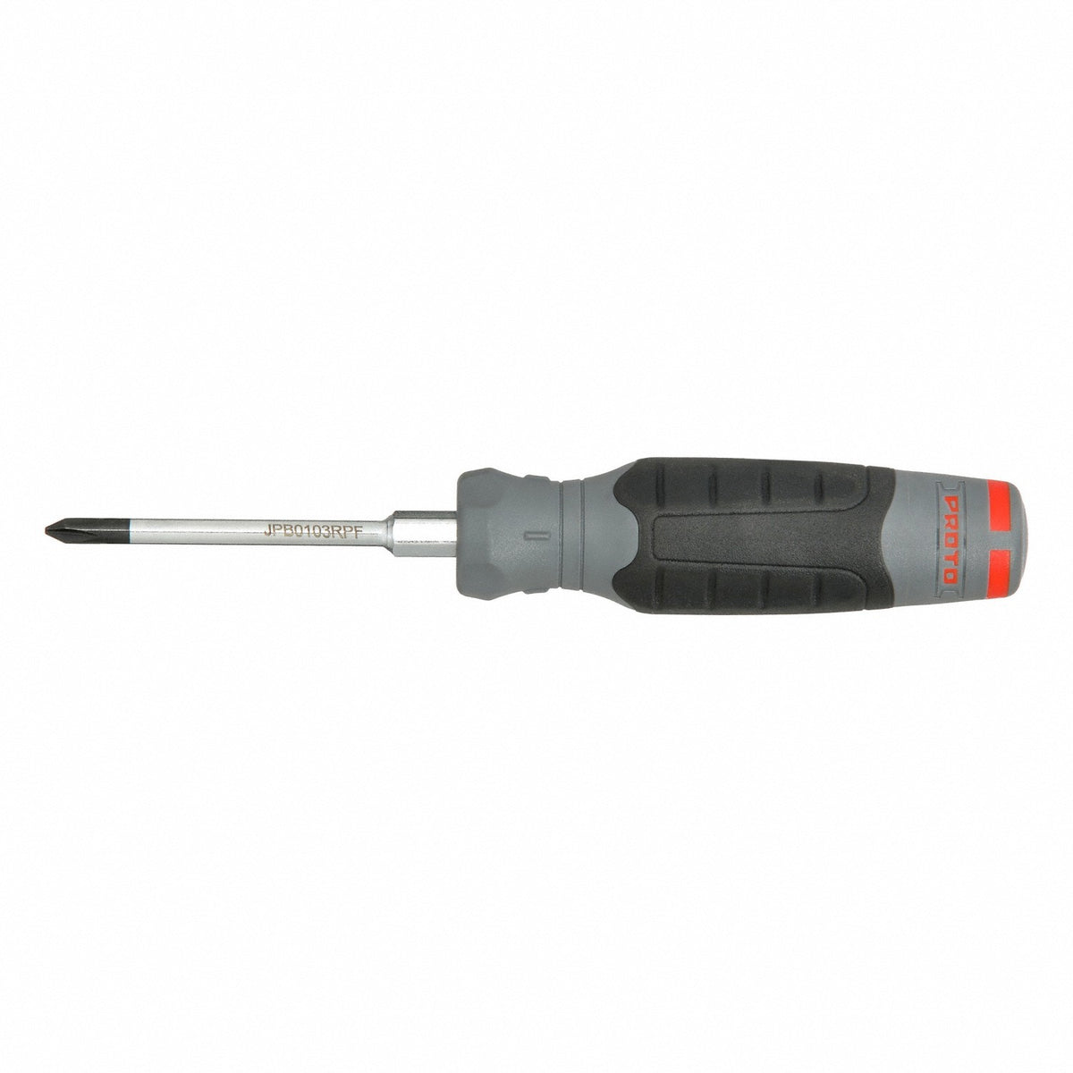 Proto 3 in. 1-1/2 in. DURATEK™ Performance Grip PH1 Phillips Round Screwdriver JPB0103RPF