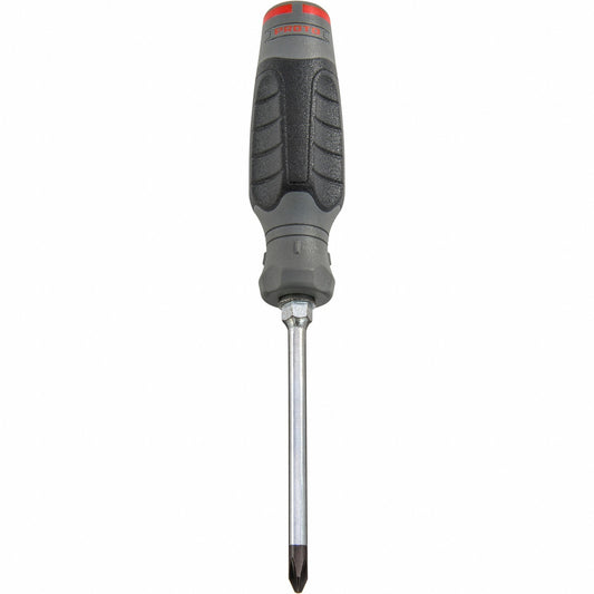 Proto 4 in. x 1-1/2 in. DURATEK™ Performance Grip PH2 Phillips Round Screwdriver JPB0204RPF