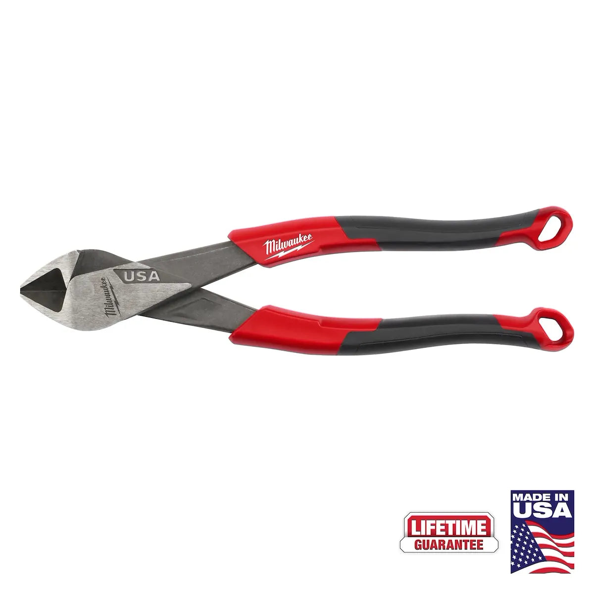 Milwaukee 8" Diagonal Comfort Grip Cutting Pliers (USA) MT558