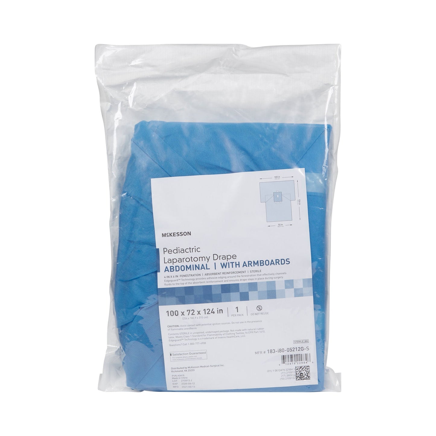 McKesson Sterile Pediatric Laparotomy Drape