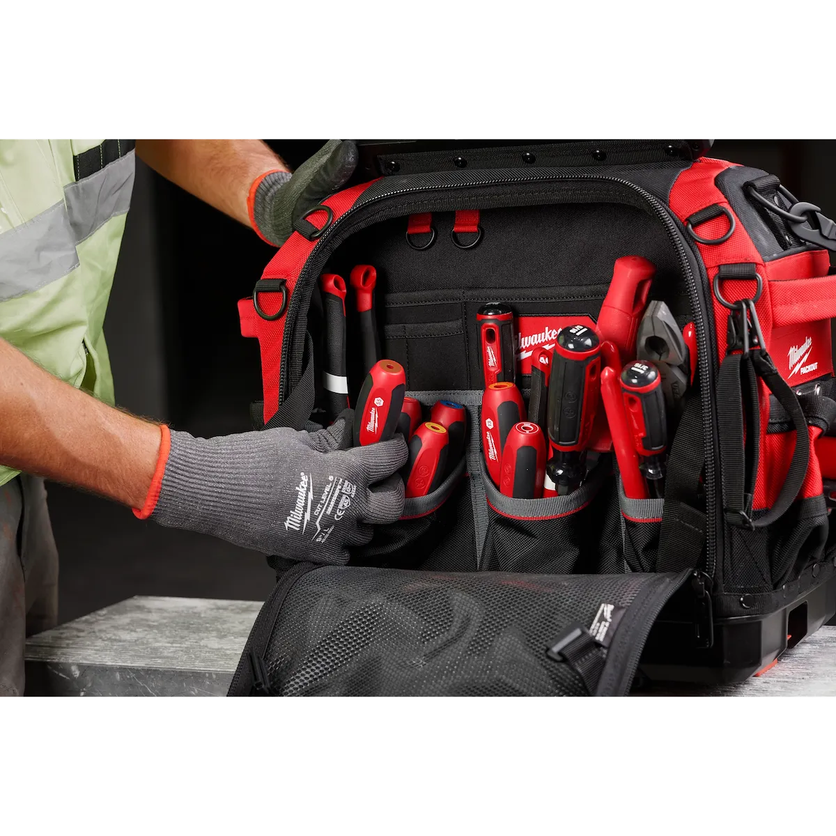 Milwaukee 7pc Metric HollowCore Magnetic Nut Driver Set 48-22-2565