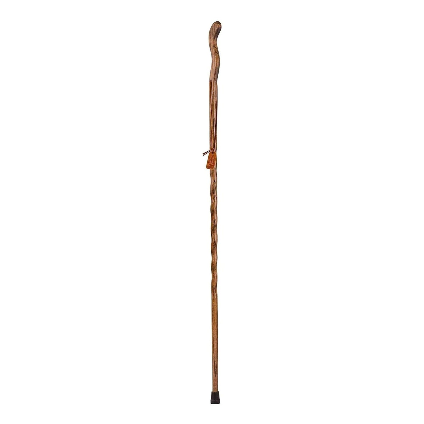 Brazos™ Twisted Oak Ergonomic Fitness Handcrafted Walking Stick, 55-Inch