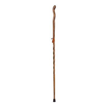 Brazos™ Twisted Oak Ergonomic Fitness Handcrafted Walking Stick, 55-Inch