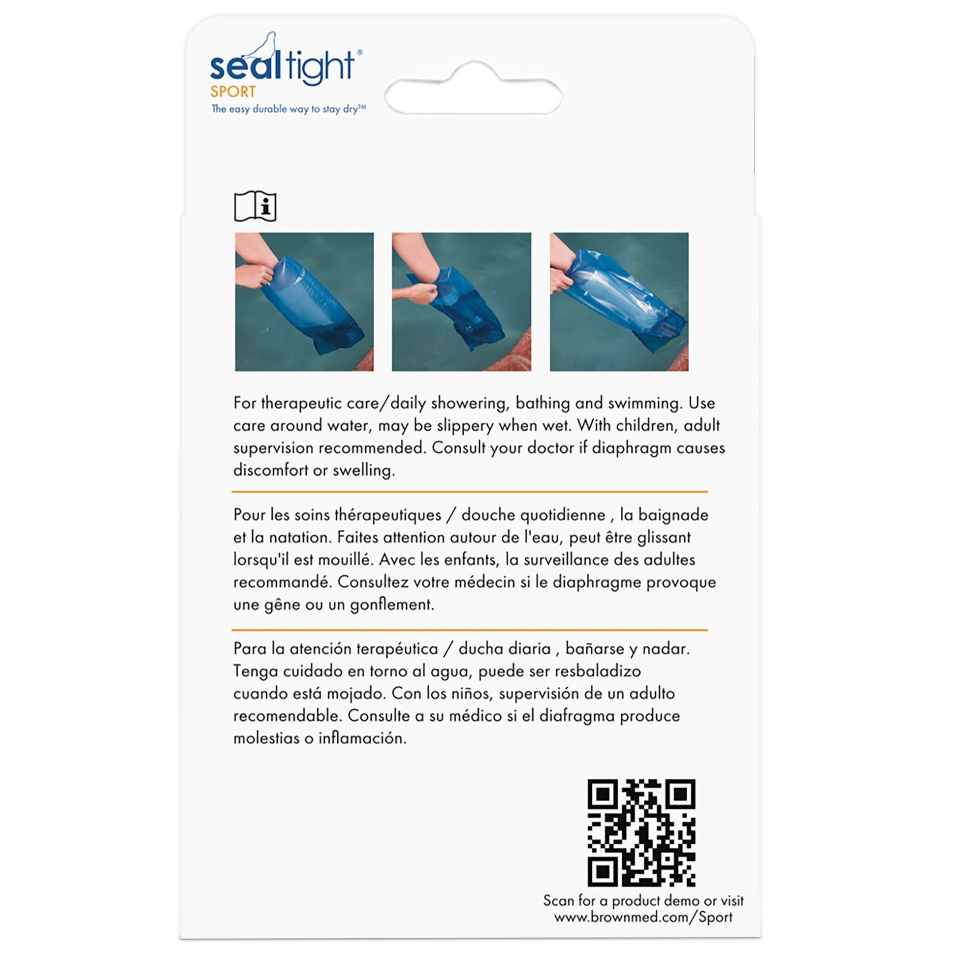 Seal-Tight® Sport Arm Cast Cover, 33-Inch Length