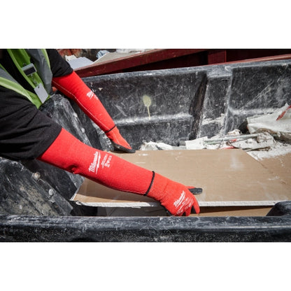 Milwaukee Cut Level 3 Protective Sleeves - 18" 48-73-9031 | ANSI Cut A3, Automotive