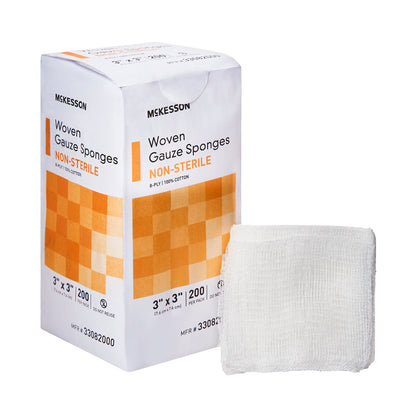 McKesson Gauze Sponge, Eight Ply