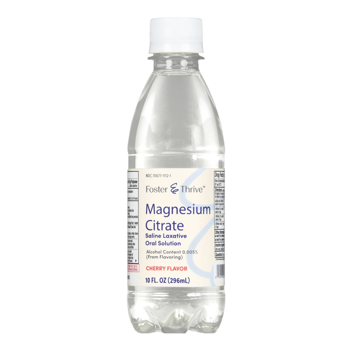 Foster & Thrive™ Magnesium Citrate Saline Laxative Oral Solution Cherry