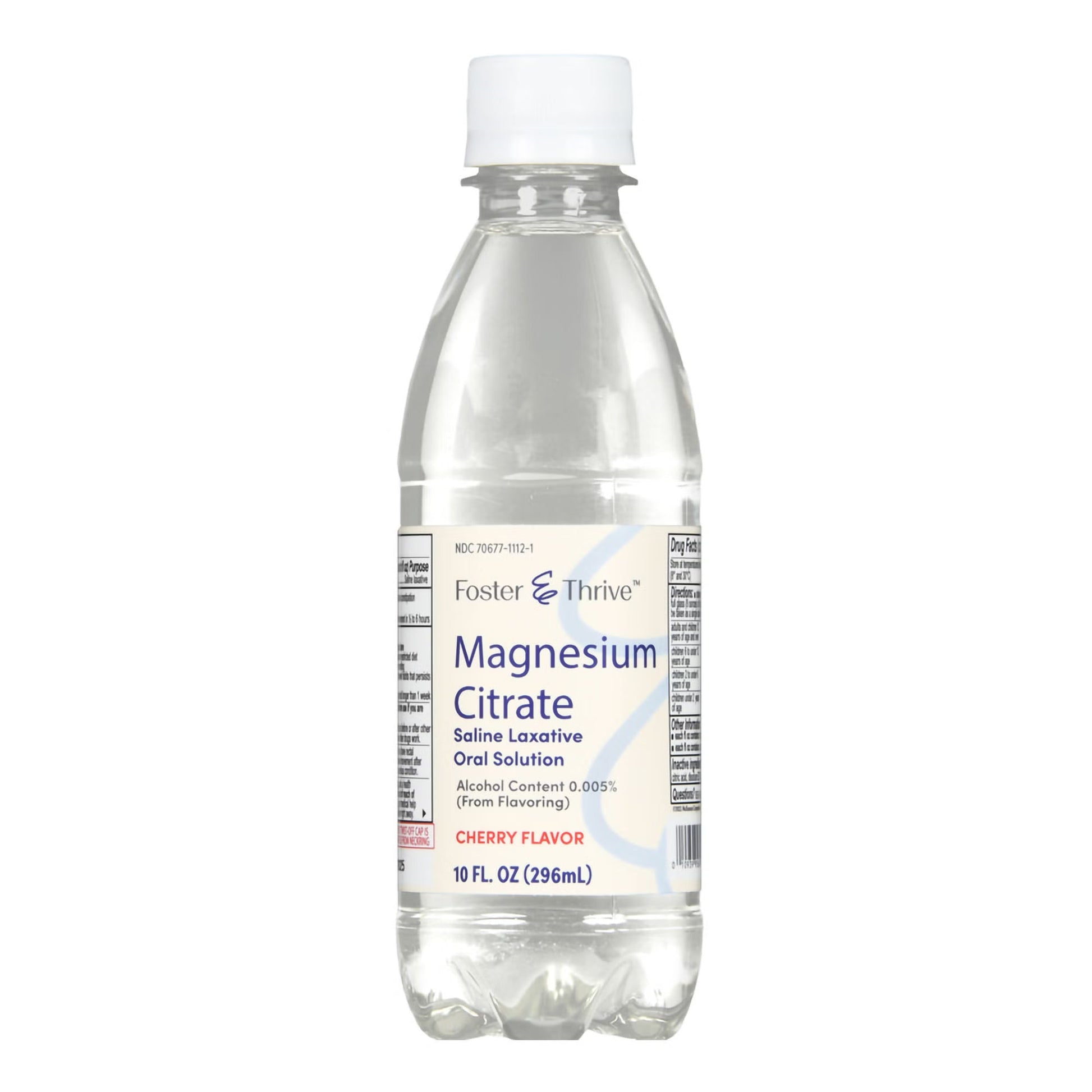 Foster & Thrive™ Magnesium Citrate Saline Laxative Oral Solution Cherry