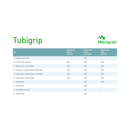 Tubigrip® Pull On Elastic Tubular Support Bandage, Size B