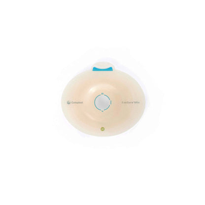 SenSura® Mio Click Convex Deep Ostomy Barrier, Stoma Opening, Green Match