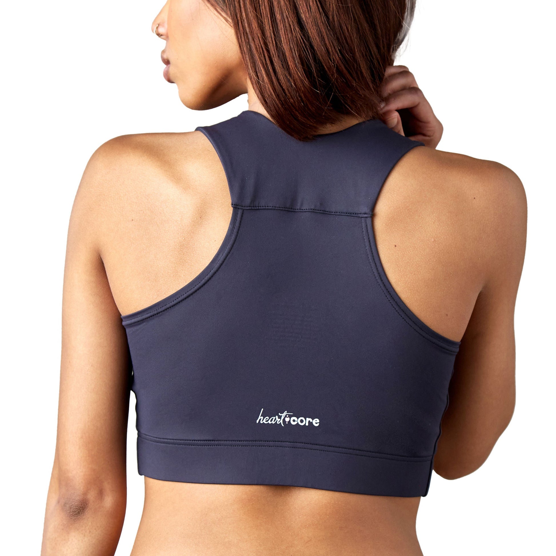 Serena Post Surgical Bra, Black, Super Queen Size