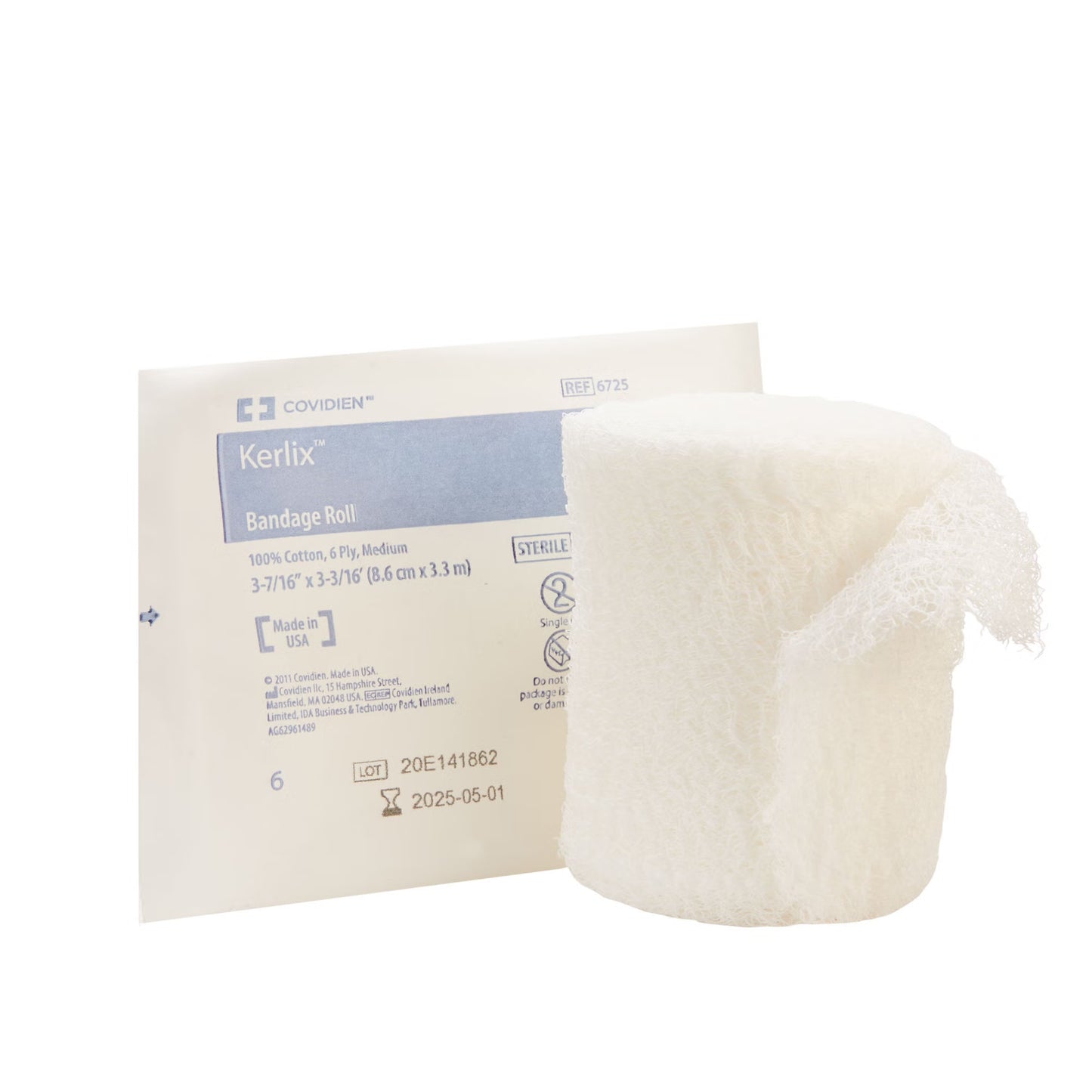 Kerlix™ Sterile Fluff Bandage Roll, Six-Ply
