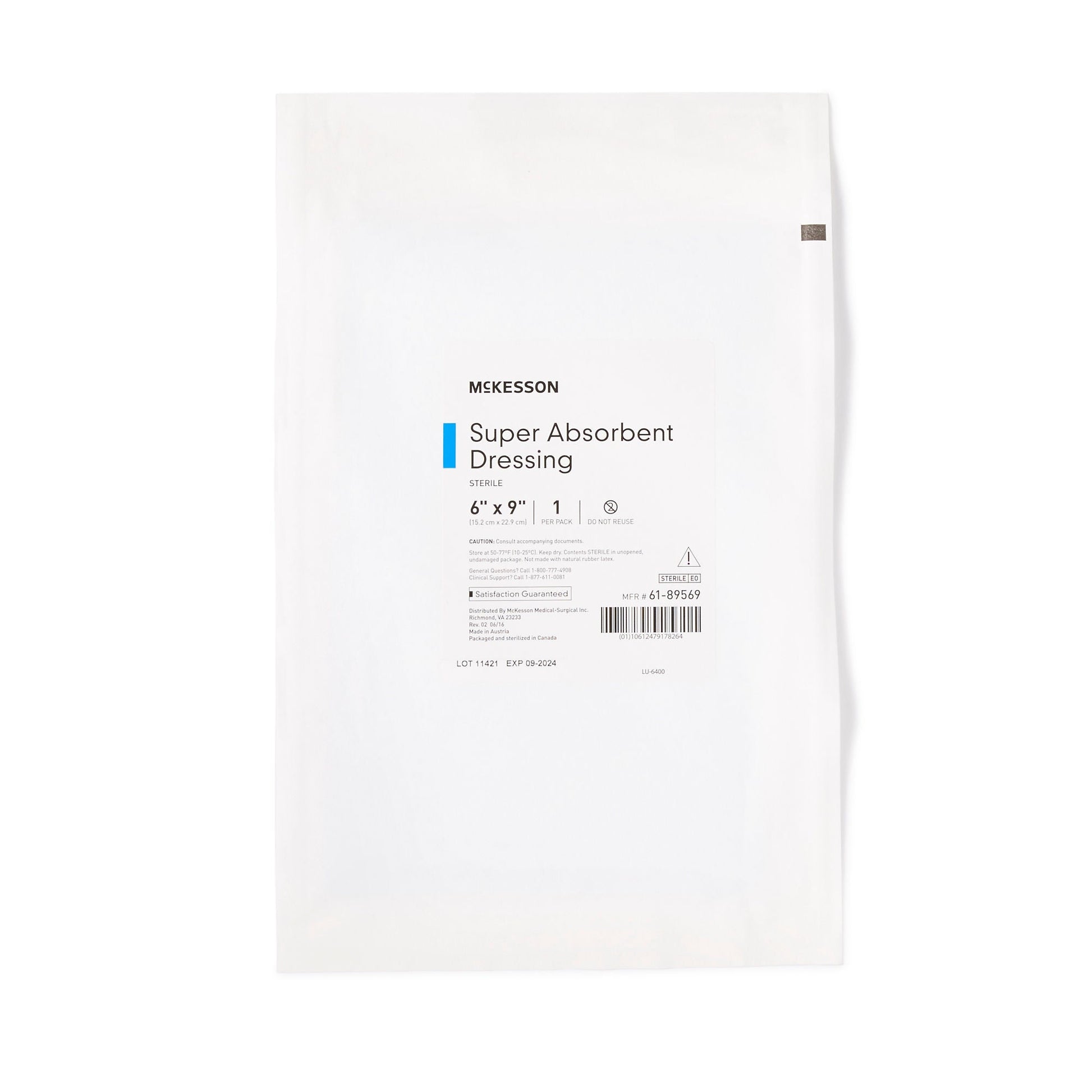 McKesson Super Absorbent Dressing