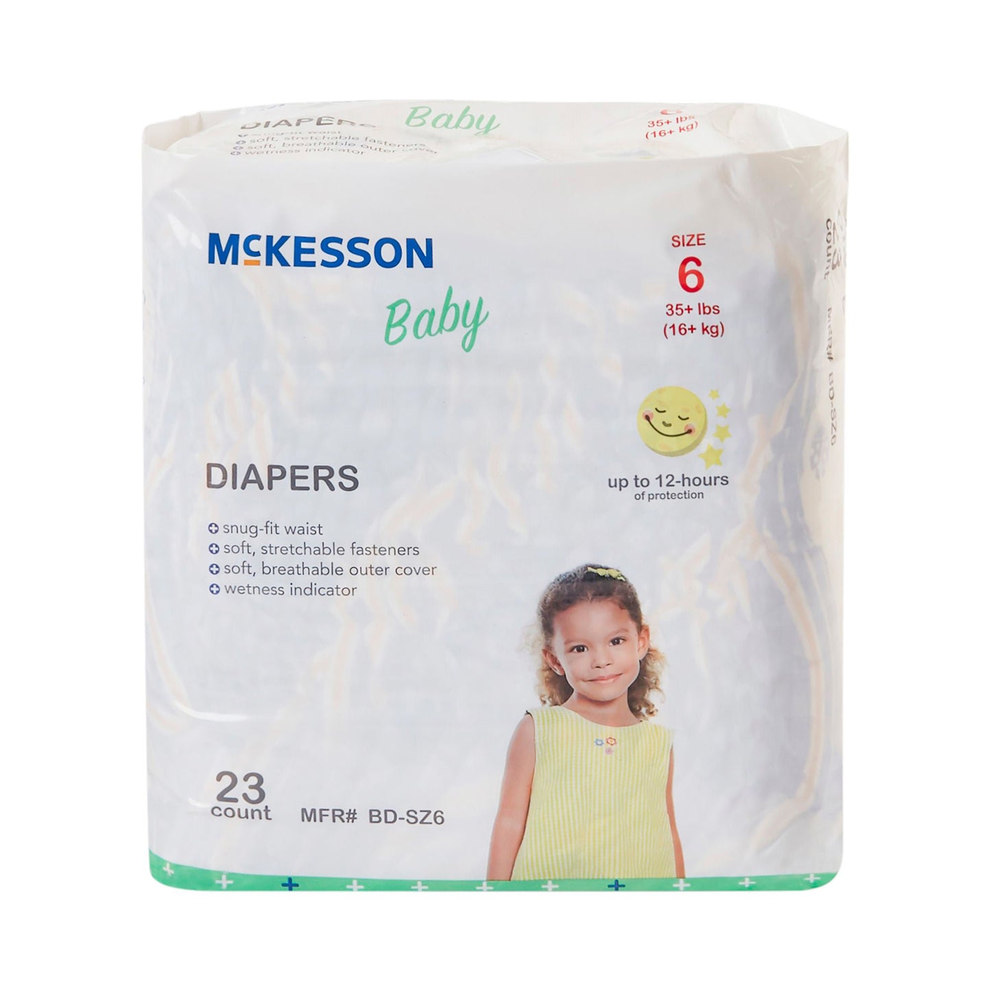 McKesson Baby Diaper, for Toddlers weighing 35+ lbs.