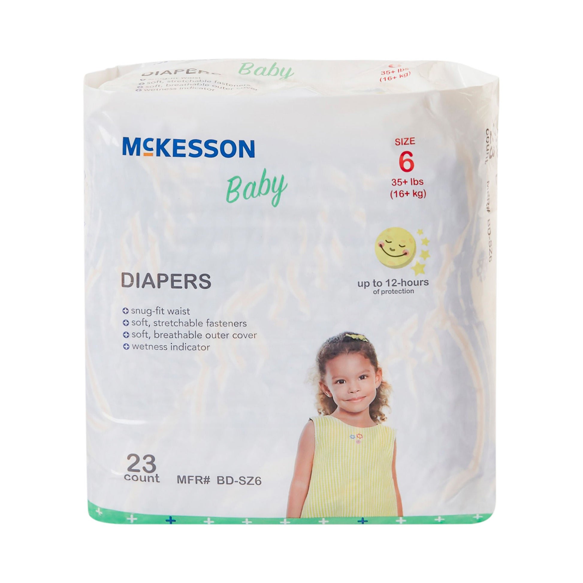 McKesson Baby Diaper, for Toddlers weighing 35+ lbs.
