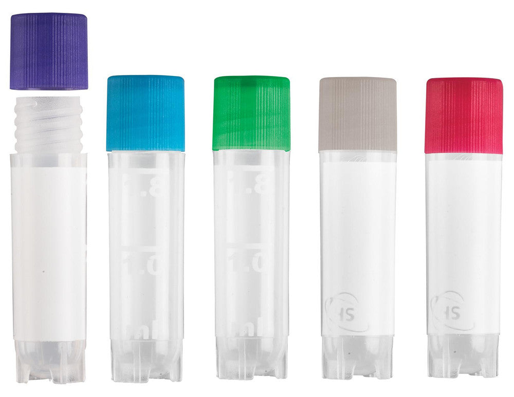 HS23202A - Heathrow Scientific 2.0mL Cryogenic Vials - HS23202 Series | Space-Saving Flush Cap