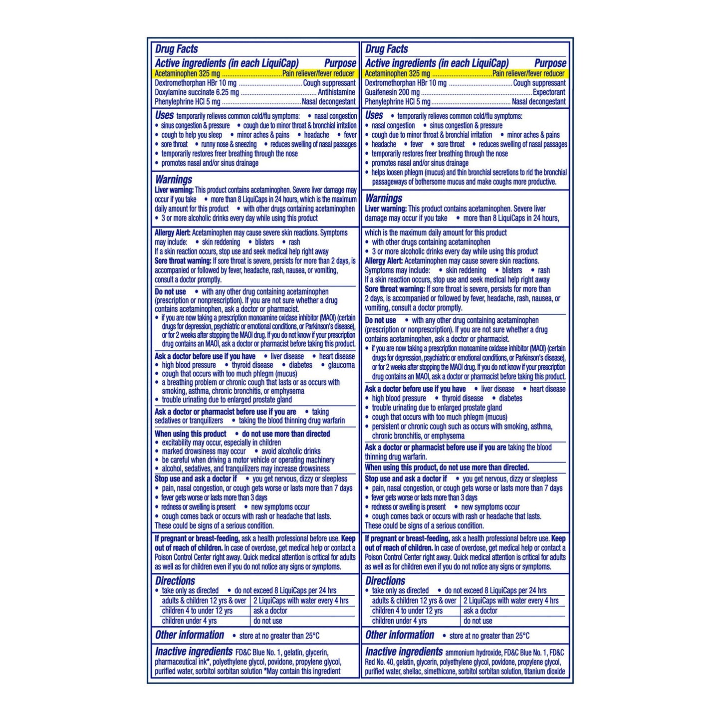 Vicks DayQuil/NyQuil Severe Cold & Flu LiquiCaps