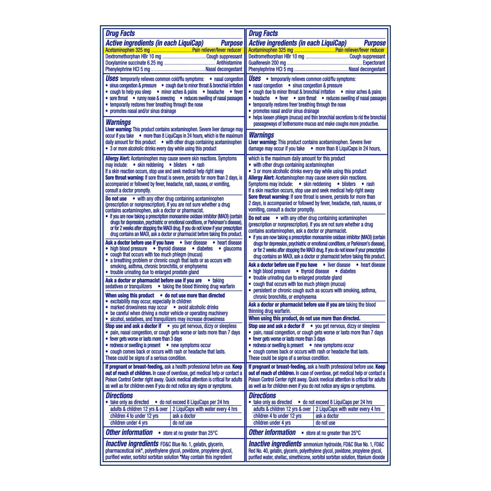 Vicks DayQuil/NyQuil Severe Cold & Flu LiquiCaps