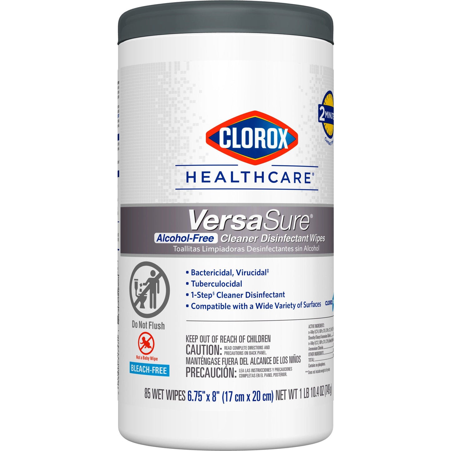 Clorox Healthcare® VersaSure® Cleaner Disinfectant Wipes