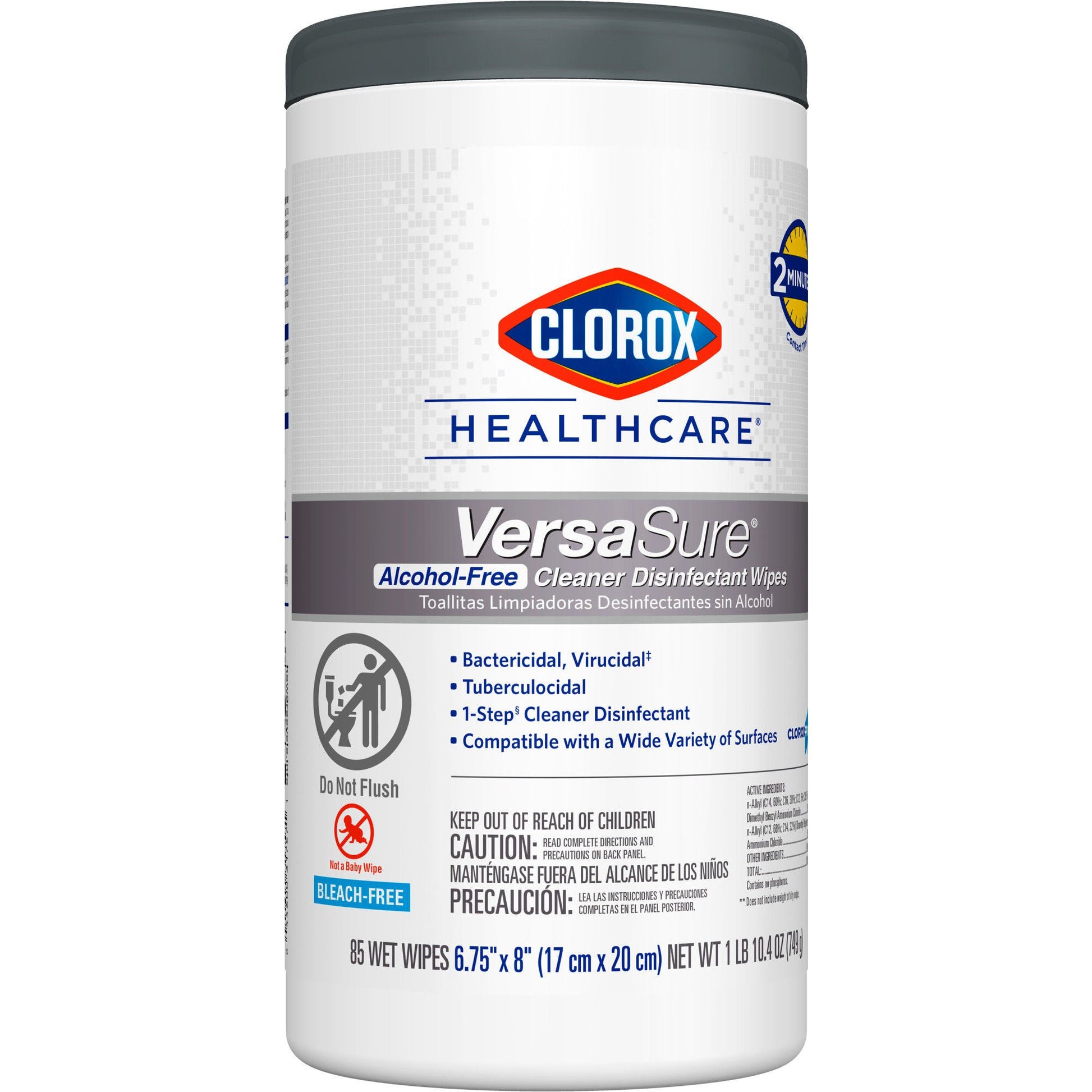 Clorox Healthcare® VersaSure® Cleaner Disinfectant Wipes