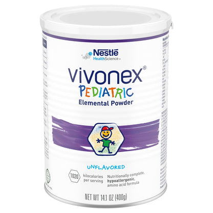 Vivonex Pediatric Pediatric Oral Supplement Unflavored 400 Gram Can Powder Amino Acid