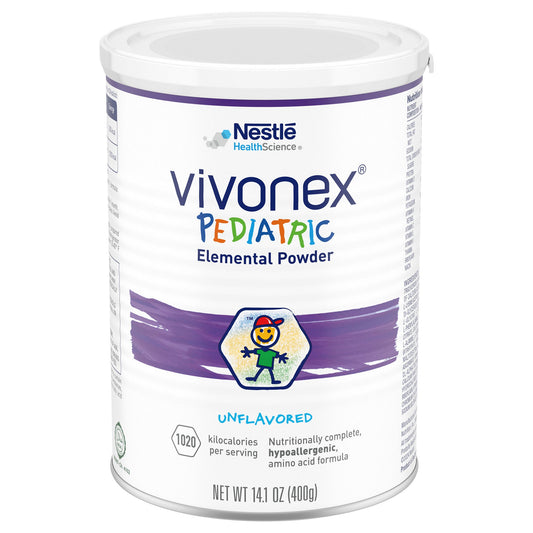 Vivonex Pediatric Pediatric Oral Supplement Unflavored 400 Gram Can Powder Amino Acid