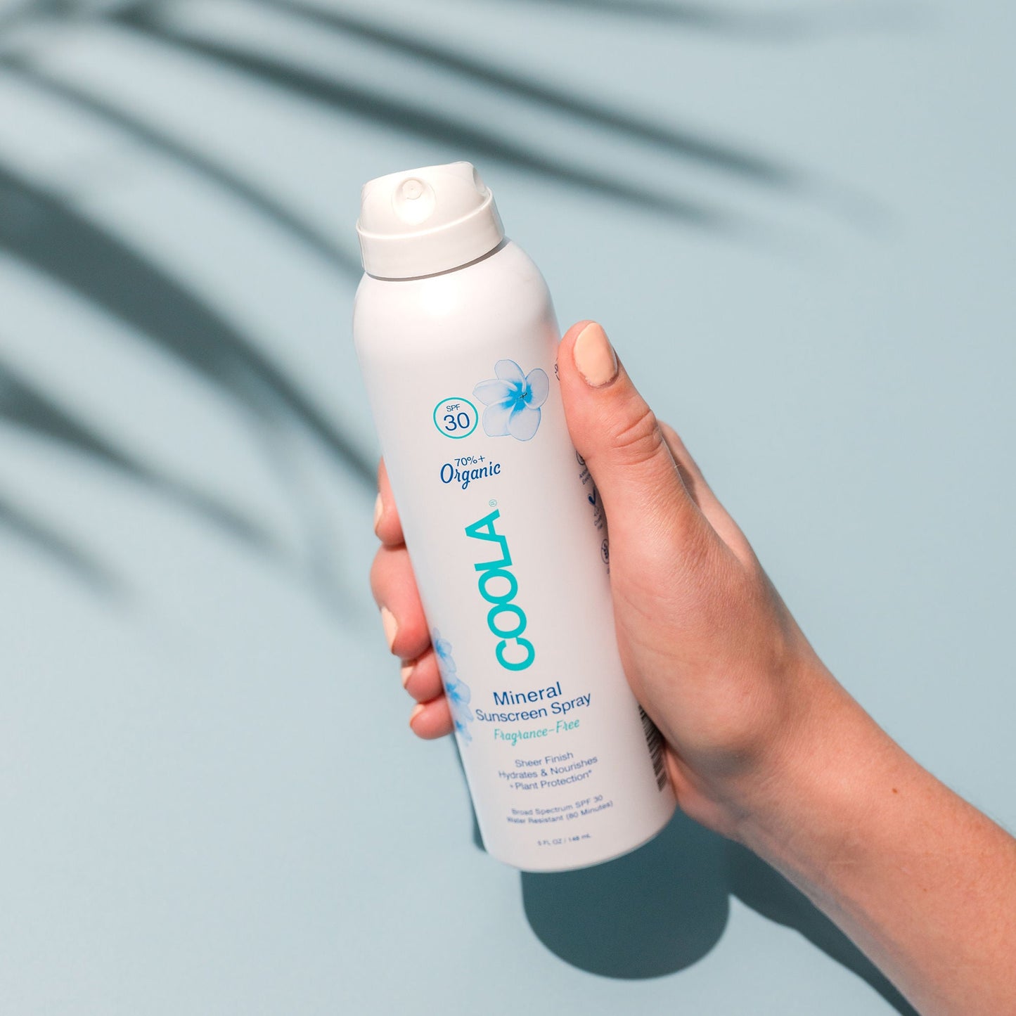Coola® Zinc Oxide Sunscreen Spray Fragrance Free SPF 30, Can